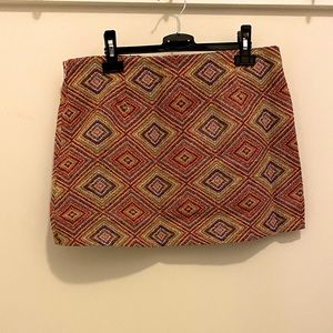 Cider Retro Mini Skirt
